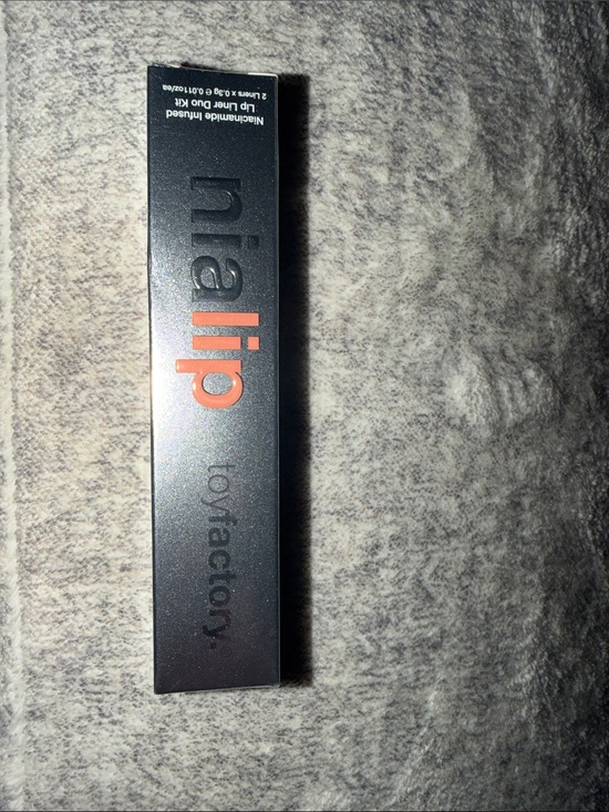 toy factory Other - lipfactory nialip Lip Duo - Coral Orange Shade